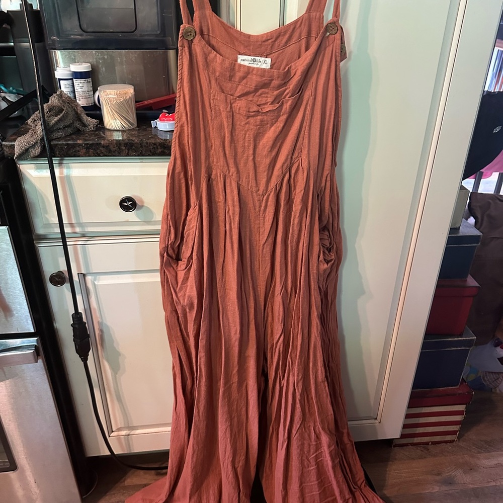 NATURAL LIFE Rust Jumpsuit